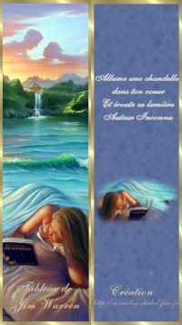 Allume une chandelle dans ton coeur Et coute sa lumire.Auteur inconnu